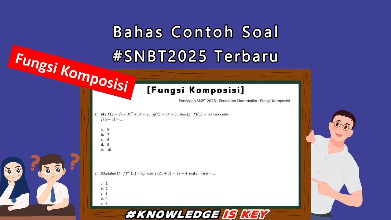 Persiapan SNBT 2025 | Penalaran Matematika | Fungsi Komposisi