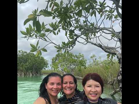 Loruama’s 50th Bday in Villa Naiik, Tulum Sian Kaan #mexico #villanaiik #siankaan #mayancanal