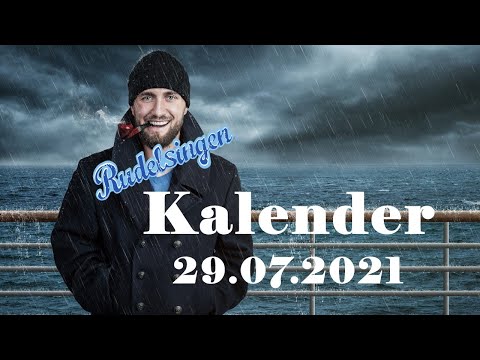 Der Mitsing-Kalender am 29.07.2021  - Tag 210
