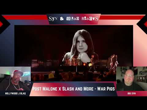 Ozzy is Missed! Syn & Blaq React: Post Malone  – “War Pigs” 🔥 | First Time Reaction! 🎤