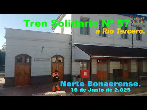 Tren Solidario Nº 57; Río Tercero: Norte Bonaerense.