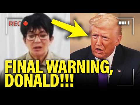 Ghislaine Sends FINAL WARNING to Trump after DISASTER HEARING