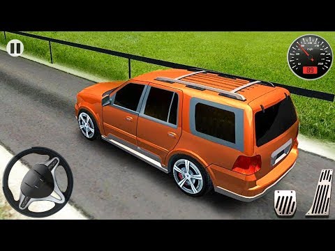 Offroad Prado Car Driving Simulator - Orange Jeep Drive - Android Gameplay