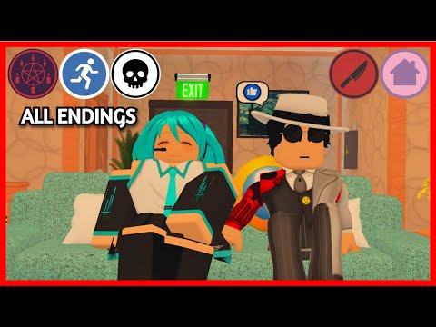 Convince the CRAZY Idol to let you free ALL ENDINGS and Badges (Roblox)