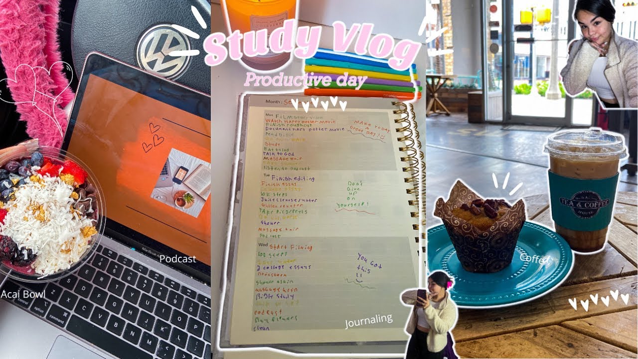 STUDY VLOG | Note taking , Studying + Tips & Advice | Productive Days In My Life
