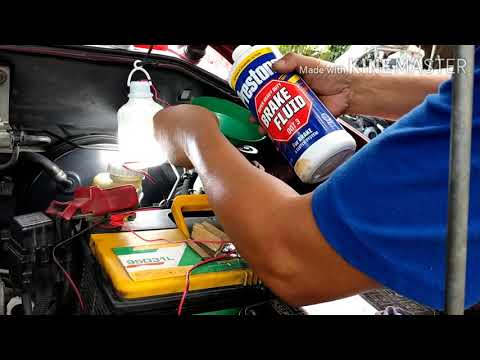 Flushing Clutch Fluid Cylinder on Mitsubishi Adventure