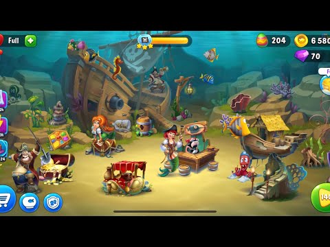 PIRATE SHIP Fishdom Aquarium 2022 - NEW Unique Fish & Decor