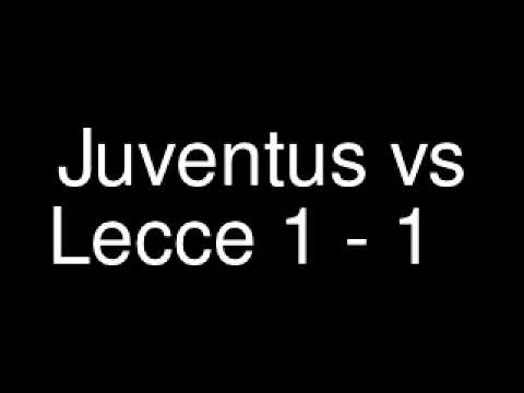 Juventus vs Lecce 1 - 1    2/5/2012
