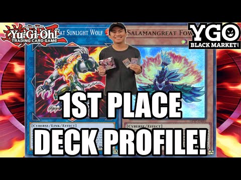 Yu-Gi-Oh! 1st Place Back to Back Locals SALAMANGREAT Deck Profile! [By Bryan Asistores]