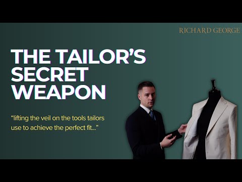 A Tailor's Secret Weapon [How Tailors Achieve The Perfect Suit Fit]