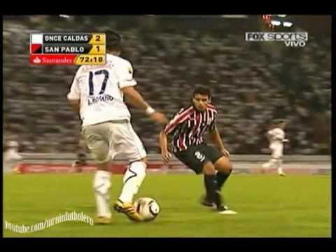 Once Caldas vs San Paulo 2-1 [25-02-10] Copa Santander Libertadores 2010 HQ FOX SPORTS