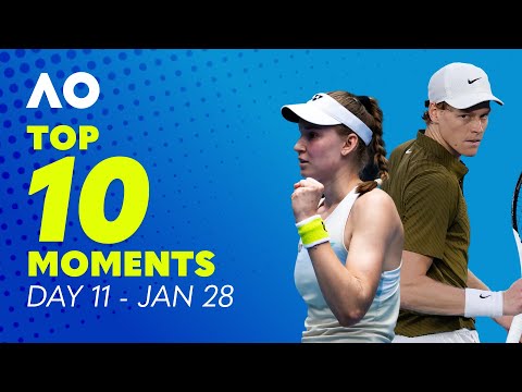 Top 10 Moments of Day 11 - Australian Open Highlights | Wide World of Sports