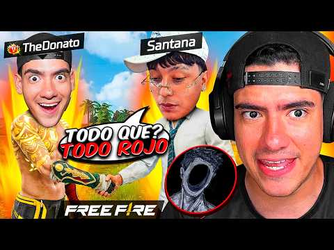 ASI CONOCI A SANTANA POR PRIMERA VEZ Y JUGAMOS FREE FIRE - TheDonato Live