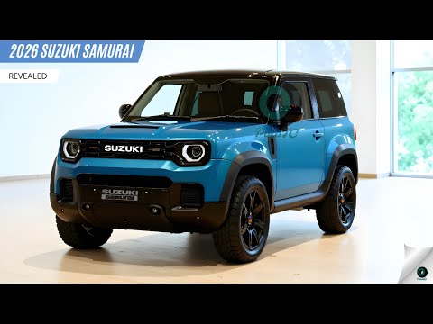 2026 Suzuki Samurai Revealed - Reviving a beloved name in the compact SUV world!