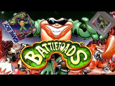 Battletoads Level 8 On The Original Nintendo Gameboy Has never been Rereleased Top Game GB