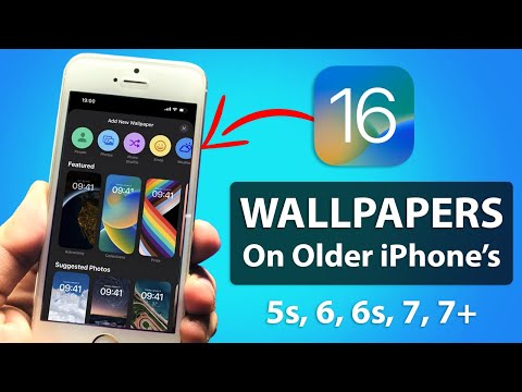 Get iOS 16 Wallppaers on Older iPhone's - 5s, 6, 6s, 7, 7+