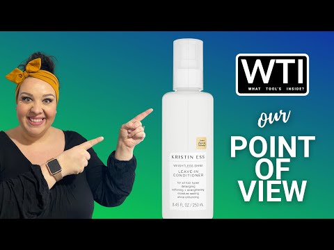 Kristin Ess Leave-In Conditioner - WTI product video review
