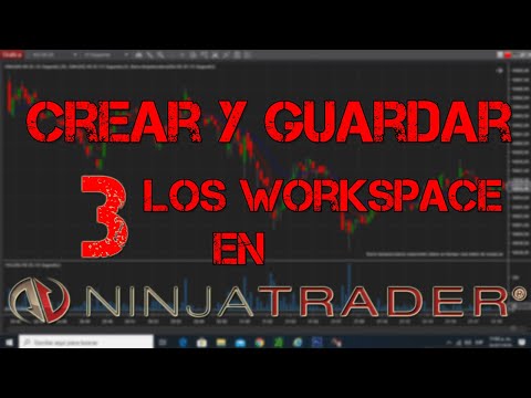 , title : 'Crear y guardar espacio de trabajo o Workspace en ninjatrader 8'