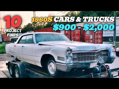 10 Classic Cars Priced from $900 to $2,000 (1960s edition)