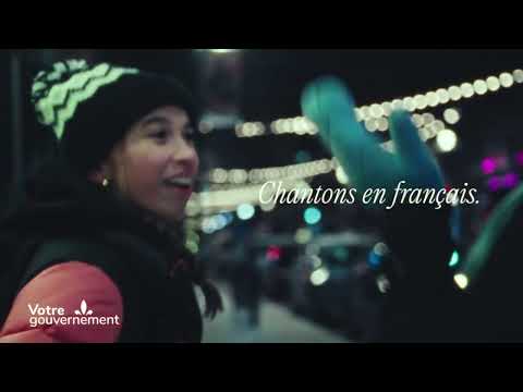 Ce n’est pas avec une pub qu’on va sauver le français. C’est avec elles. (30 s)