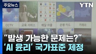 "발생 가능한 윤리적 문제는?"...AI 윤리 국가표준 첫 제정 / YTN