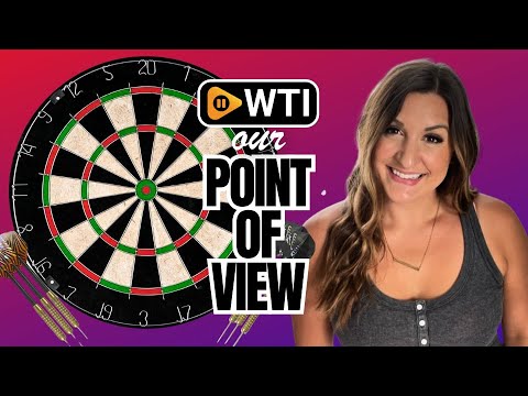 Regulation Bristle Dart Board Set: 45' High-Grade Compressed Sisal Dart Boards for Adults w/Print Numbers & Staple-Free Bullseye - WTI product video review