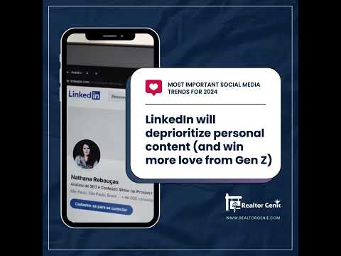 2024 Social Trends: LinkedIn personal content