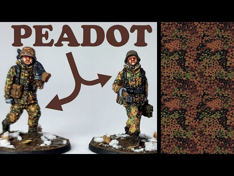 1/72 - WW2 German SS Pea Dot Tutorial! - AB Figures