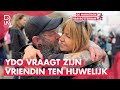 Ydo van het Sloopteam VRAAGT ZIJN VRIENDIN TEN HUWELIJK na MARATHON ROTTERDAM