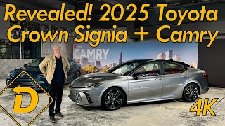 Revealed! The 2025 Toyota Camry and Crown Signia