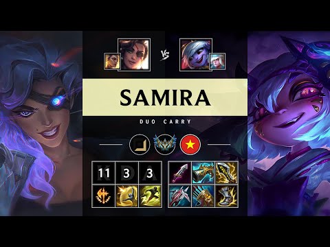 Samira ADC vs Tristana - VN Challenger Patch 25.10