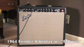 Video thumbnail for 1964 Fender Vibrolux Blackface NON VERB! by lwvintage guitars