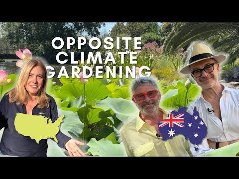 Gardening at opposite ends of the world 🌎 Climate opportunities & challenges
