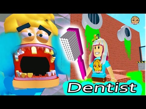 Dental Office Visit Jumping On Teeth ? Roblox Video Game Play Escape The Dentist Obby