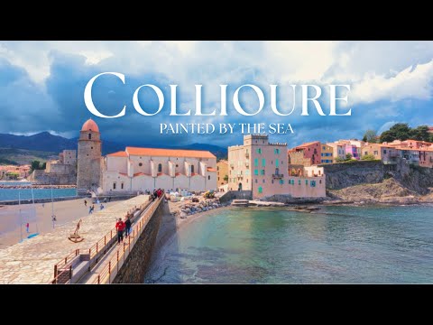 🇫🇷 Collioure, France – Colorful Seaside Village in Côte Vermeille | 4K Cinematic Tour