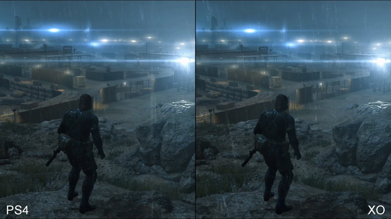 Metal Gear Solid: Ground Zeroes - PS4 vs. Xbox One Comparison - YouTube