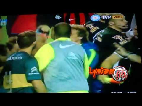 Pelea Cata Diaz con Blanco y Bentancur sale de la cancha llorando ● Boca 0 - San Lorenzo 1 ● 2015