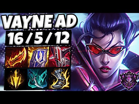 Vayne vs Samira [ ADC ] Lol Korea Master Patch 12.6 ✅