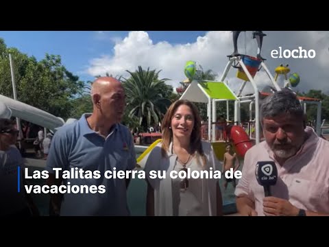 LAS TALITAS CIERRA  SU COLONIA DE VACACIONES
