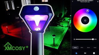 Perhaps the Best Solar lights! XMcosy+ Smart Solar Motion Sensor Light