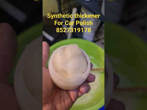 Synthetic thickener for car polish