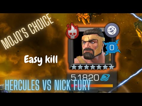 Mojo's Choice - 7* Hercules Vs Nick Fury easy kill - MCOC
