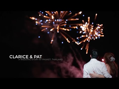 Beach wedding Phuket, Thailand - Clarice & Pat wedding cinematography