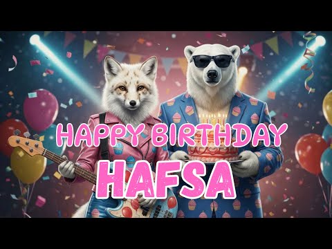 HAFSA Happy Birthday Song - Happy Birthday to Hafsa
