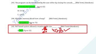 Download the video "CS609 MidTerm Current Paper 2023 -  CS609 solve MCQs and Question Answer System Programming |By AM|"