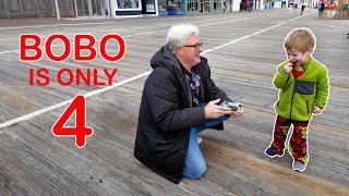 FOUR year old's First drone flight | DJI Matrice 300 RTK (Ocean City, NJ)