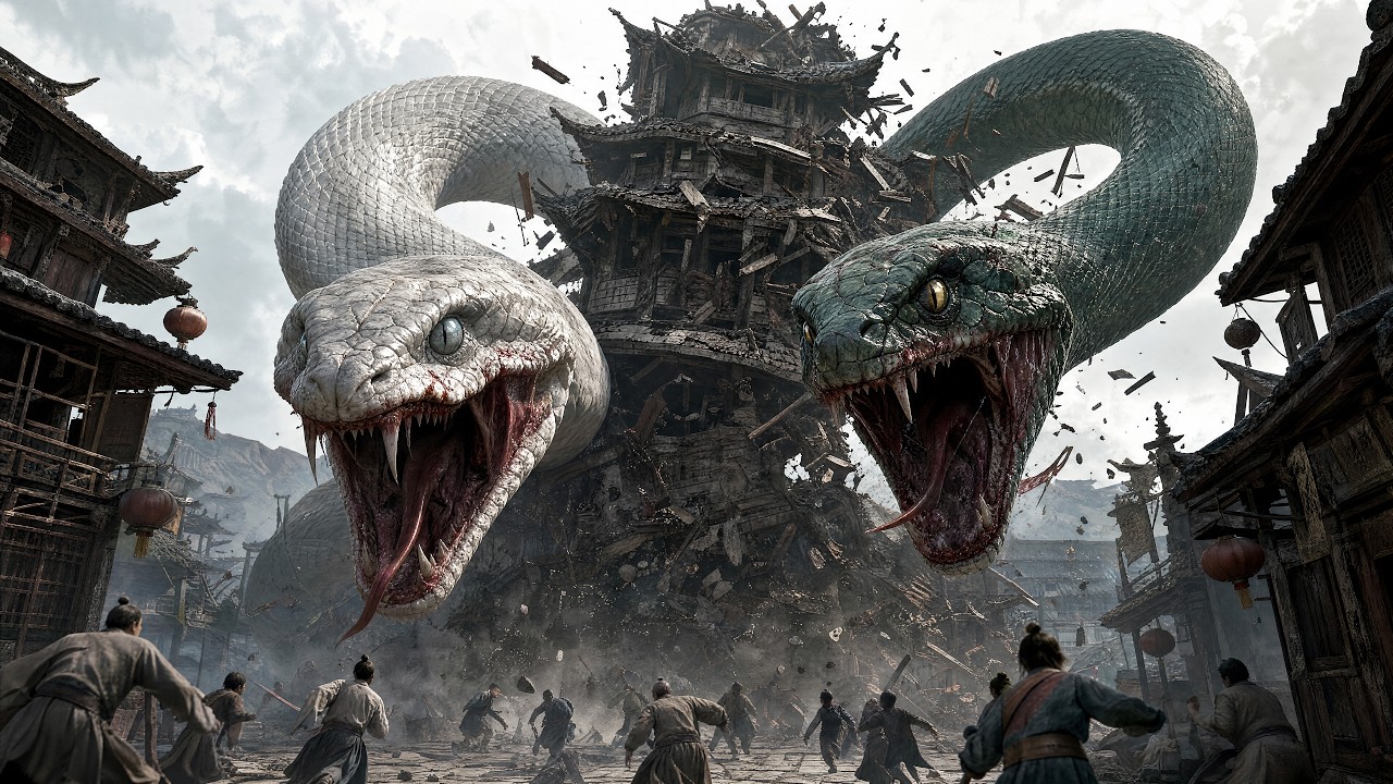 【2026 Newest Movie】Misunderstood Giant Green Snake 🐉 Battles Underworld Demons to Save Her Realm 😱