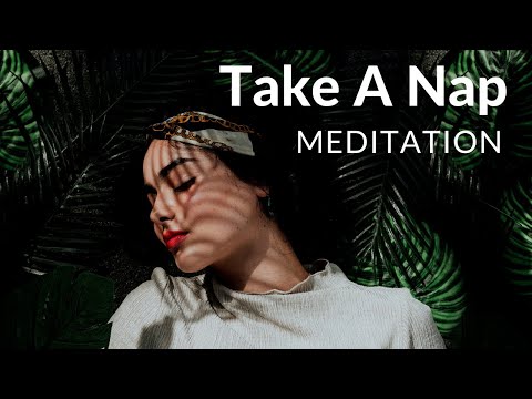 Power Nap Guided Meditation To Beat The Midday Slump 😴 Best nap meditation (female voice)