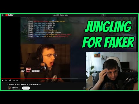Caedrel Reminisces Playing Champions Queue With FAKER