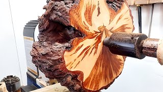 Woodturning - In Phoenix Pots!! #tpt  【木工旋盤】職人技で不死鳥